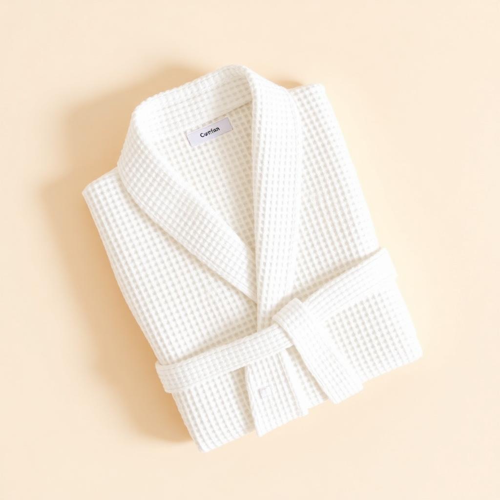 Waffle Weave Cotton Robe